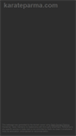 Mobile Screenshot of karateparma.com